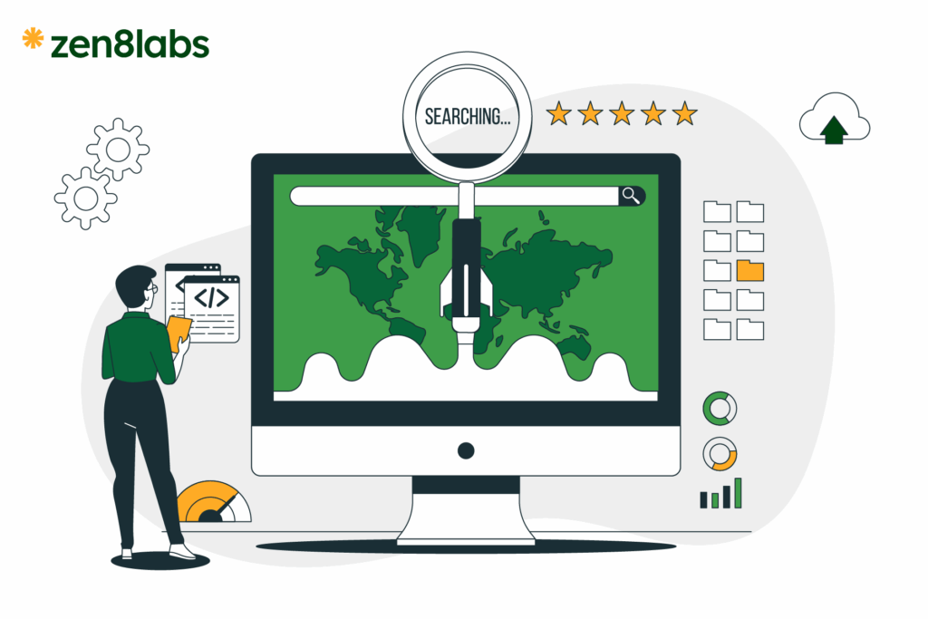 zen8labs how to identify locators for elements on a website
